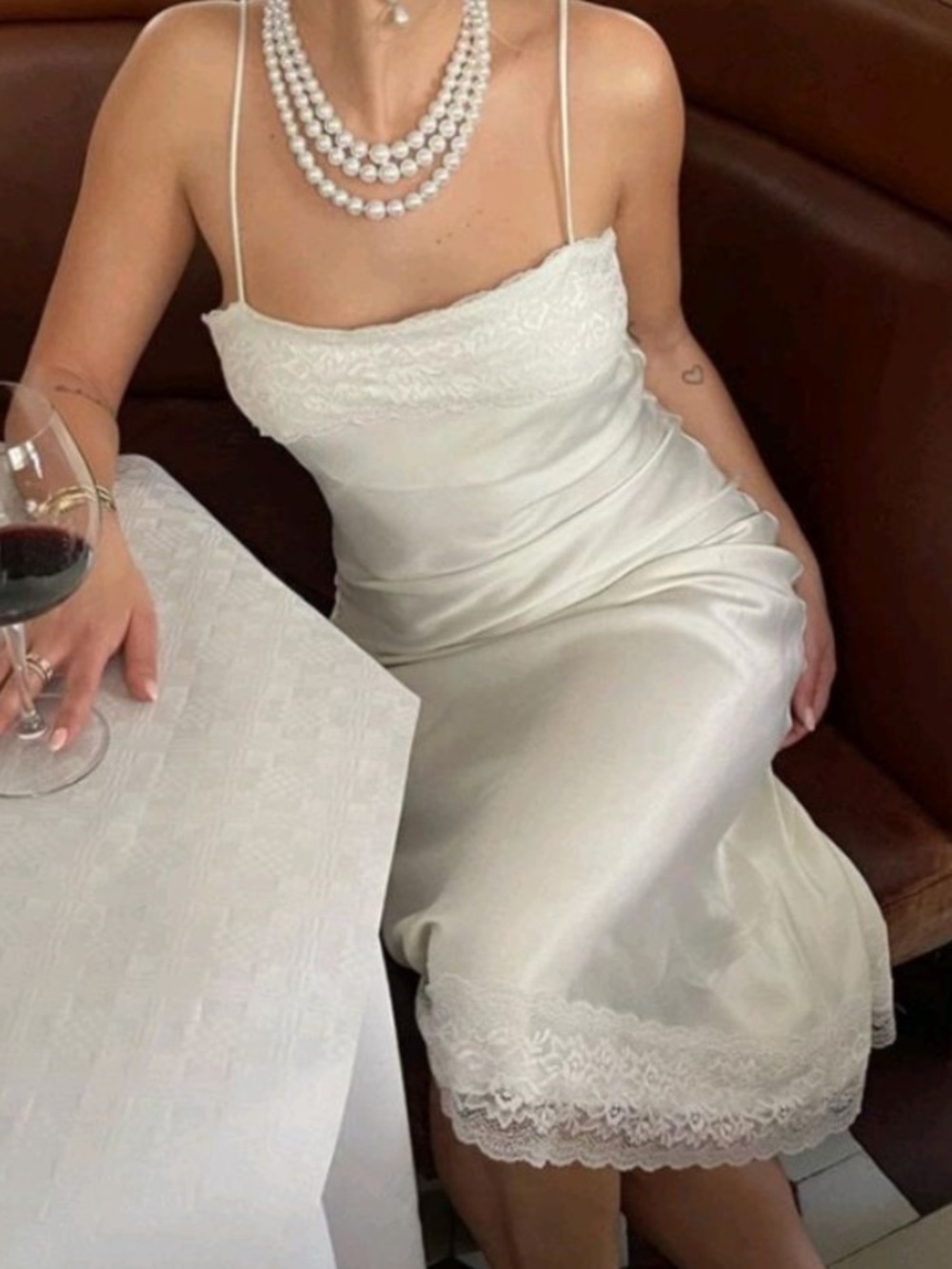 Djerf Avenue Dream Dress Midi Cloud